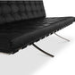 Faux Leather Upholstered Sofa - 2 Seats - Town
