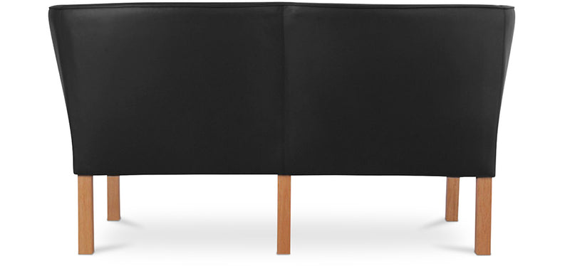 Canapé 2 Places - Revêtu de Similicuir - Benjamin