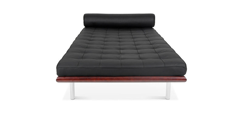 Lit - Divan Design - Tapissé en Cuir - Town