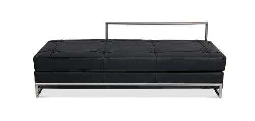Gepolsterte Ledercouch - Dayved