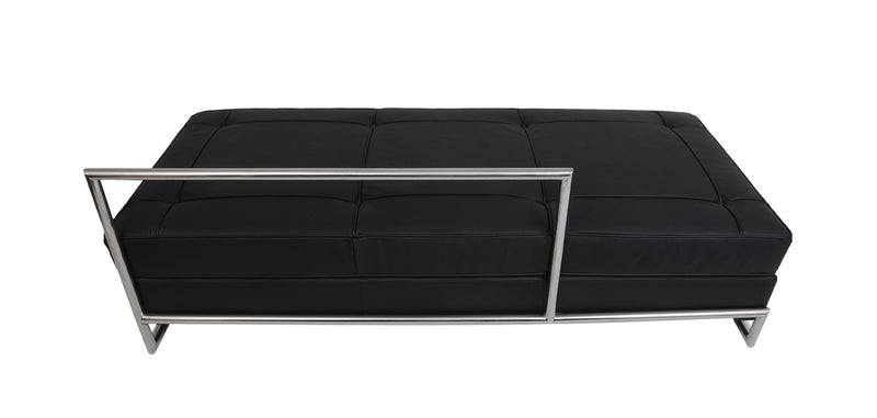 Banc rembourré en similicuir - Dayved