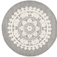 Round Design Rug - Wool - Romanty