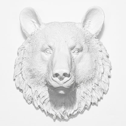 Decoración de pared - Cabeza de oso blanco - Uka