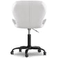 Office Chair with Wheels - Swivel Desk Chair - Upholstered in Faux Leather - Black Wito Frame - gallery 6
