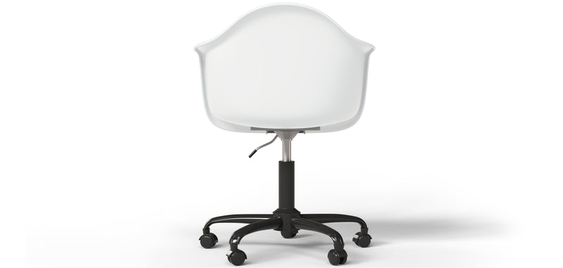 Office Chair with Armrests - Desk Chair with Wheels - Weston Black Frame