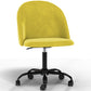 Upholstered Office Chair - Velvet - Evelyne