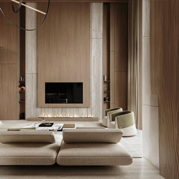 Decorative Electric Fireplace with Water Vapor Flame - 120CM - gallery 2