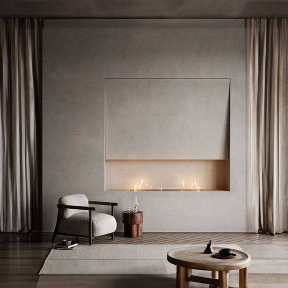 Decorative Electric Fireplace with Water Vapor Flame - 80CM - gallery 4