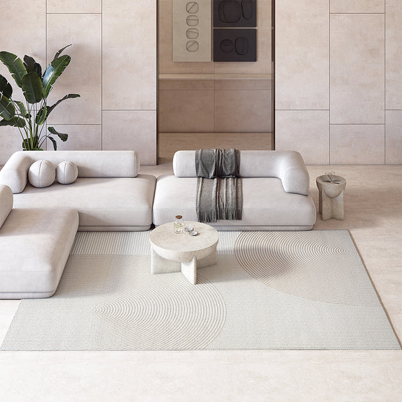 Rug Large Contemporary Modern Design - Beige (290x200 cm) - Ryng - gallery 1