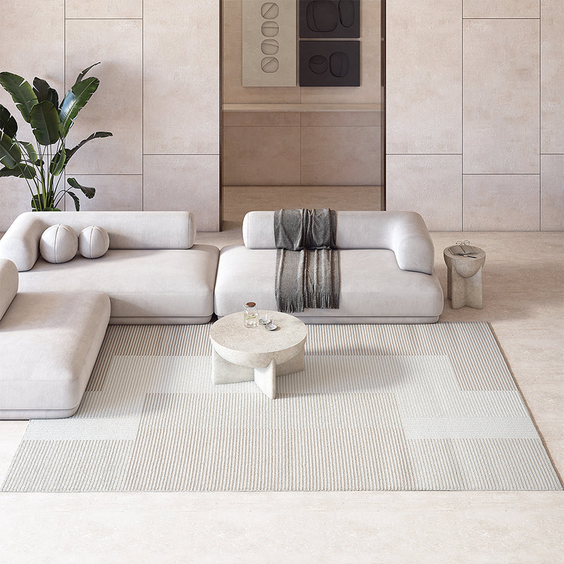 Rug Large Contemporary Modern Design - Beige (290x200 cm) - Loru - gallery 1
