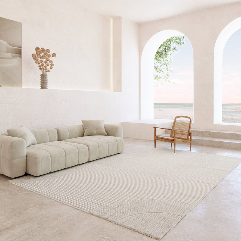 Rug Large Contemporary Modern Design - Beige (290x200 cm) - Urma - gallery 2