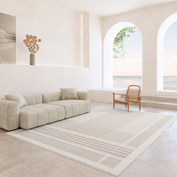 Rug Large Contemporary Modern Design - Beige (290x200 cm) - Verla - gallery 2