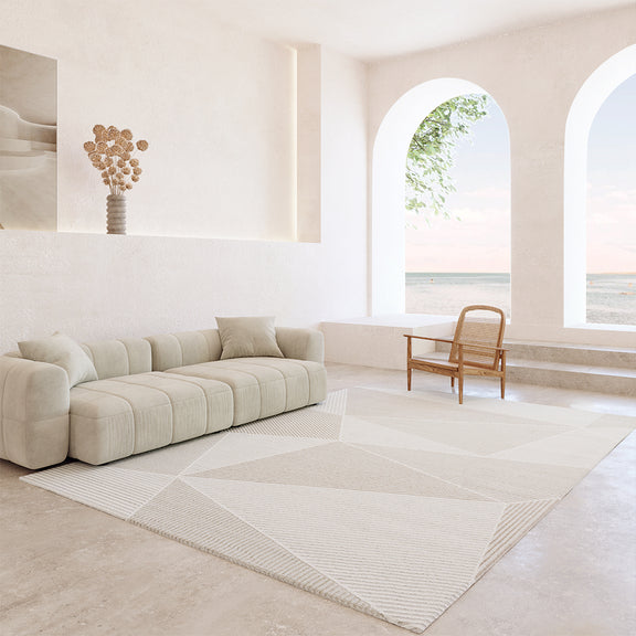 Rug Large Contemporary Modern Design - Beige (290x200 cm) - Cerna - gallery 2