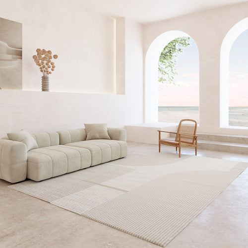 Rug Large Contemporary Modern Design - Beige (290x200 cm) - Lubida - gallery 2