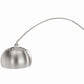 Arko Floor Lamp In Metal With Marble Round Base - Elegant Modern Home Lighting