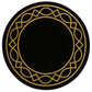 Round Design Wool Rug - 230cm - Etny - gallery 1