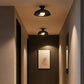 Gubi zwarte industriële plafondlamp, vintage fabrieksdesign met moderne functionaliteit