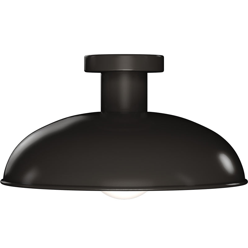 Gubi zwarte industriële plafondlamp, vintage fabrieksdesign met moderne functionaliteit