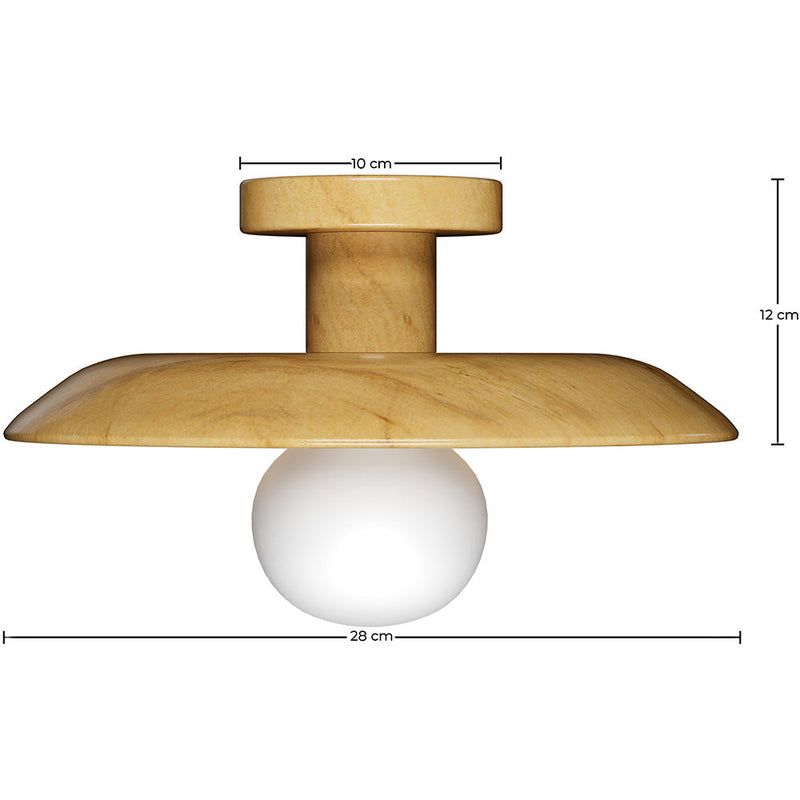 Ceiling Lamp - Wooden Wall Light - Richmon - gallery 8