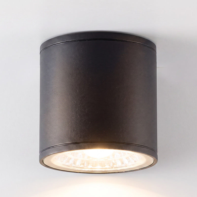 Alua led-plafondlamp en wandlamp, 10 W, aluminium, moderne buisspot, warm 3000K-omgevingslicht