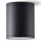 Aplique de techo o pared LED exterior Alua, impermeable, de aluminio, foco de 7 W con luz cálida para uso exterior