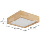 Ceiling Led Lamp Scandinavian Design Wooden - Teray - gallery 6