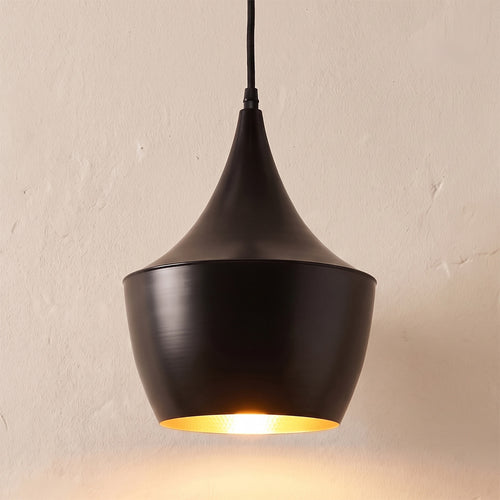 Tallow Beat Schirm Pendelleuchte - Aluminium