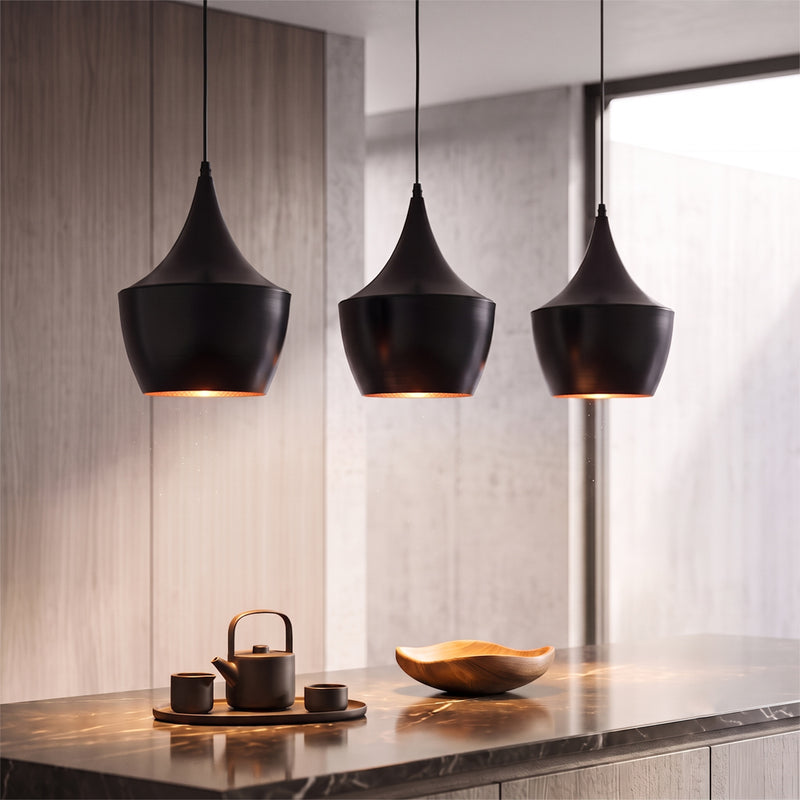 Lampada a sospensione Tallow Beat Shade - Alluminio