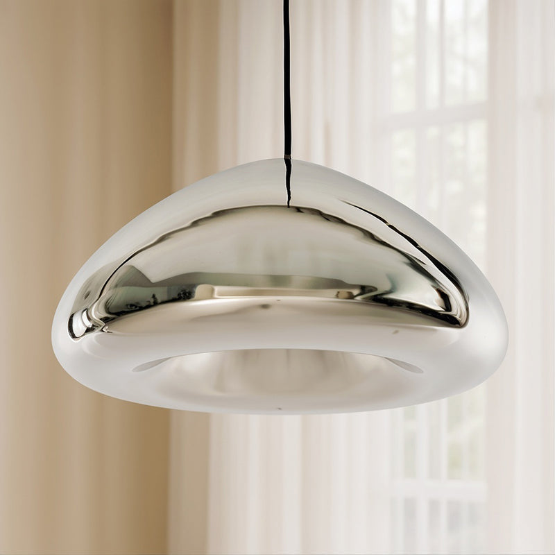 Lampada a sospensione Nullify - 30cm - Metallo cromato