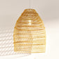 Lampada a sospensione dal design boho in rattan naturale - 50 cm - Poung