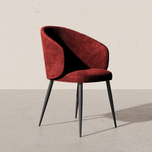 Dining Chair Corduroy Upholstered - Feudum