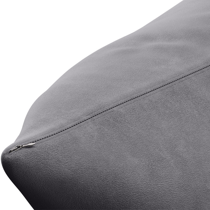 Lot de 4 coussins en velours - housse et rembourrage - Mesmal