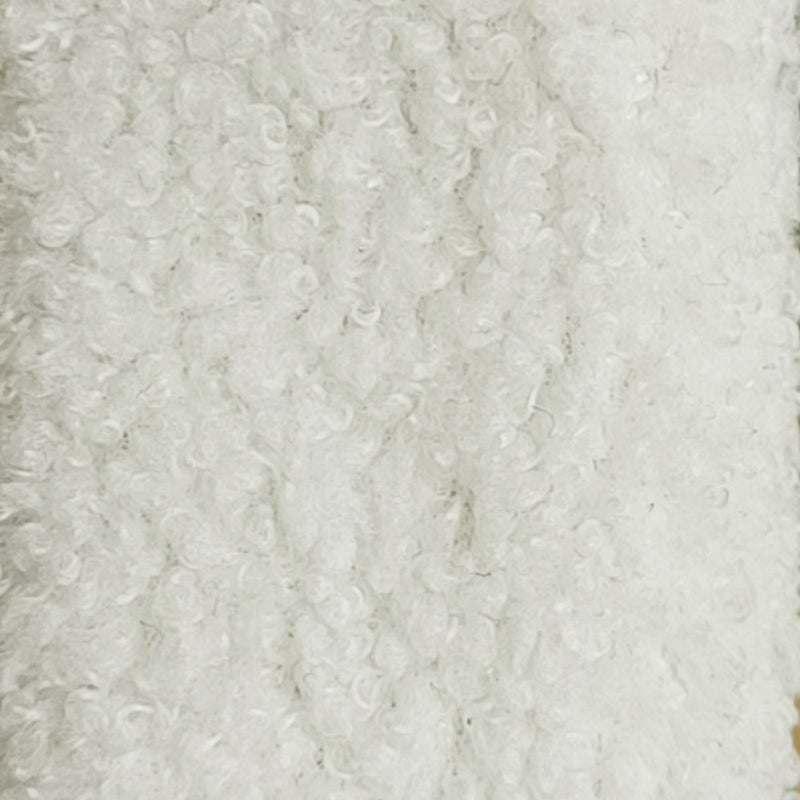 Armchair with armrests - Upholstered in Boucle Fabric - Brave