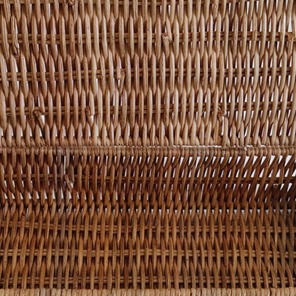 Rattan Basket with Lid - 26x10CM - Lung - gallery 7