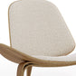 Designer armchair - Scandinavian armchair - Boucle upholstery - Lucy - gallery 6