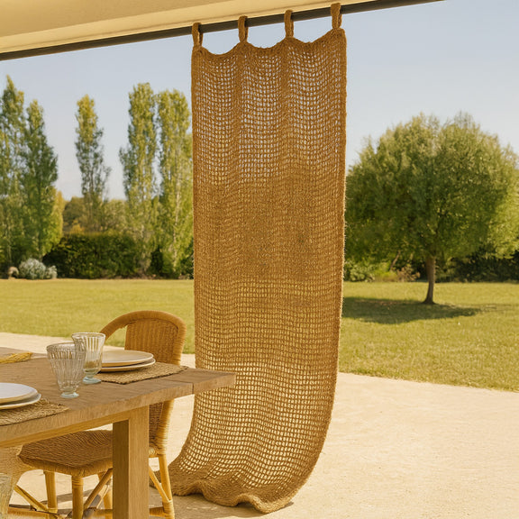 Shade Curtain Awning Coconut Fiber 2.1x1M – 100% Natural Shade Sail - gallery 3