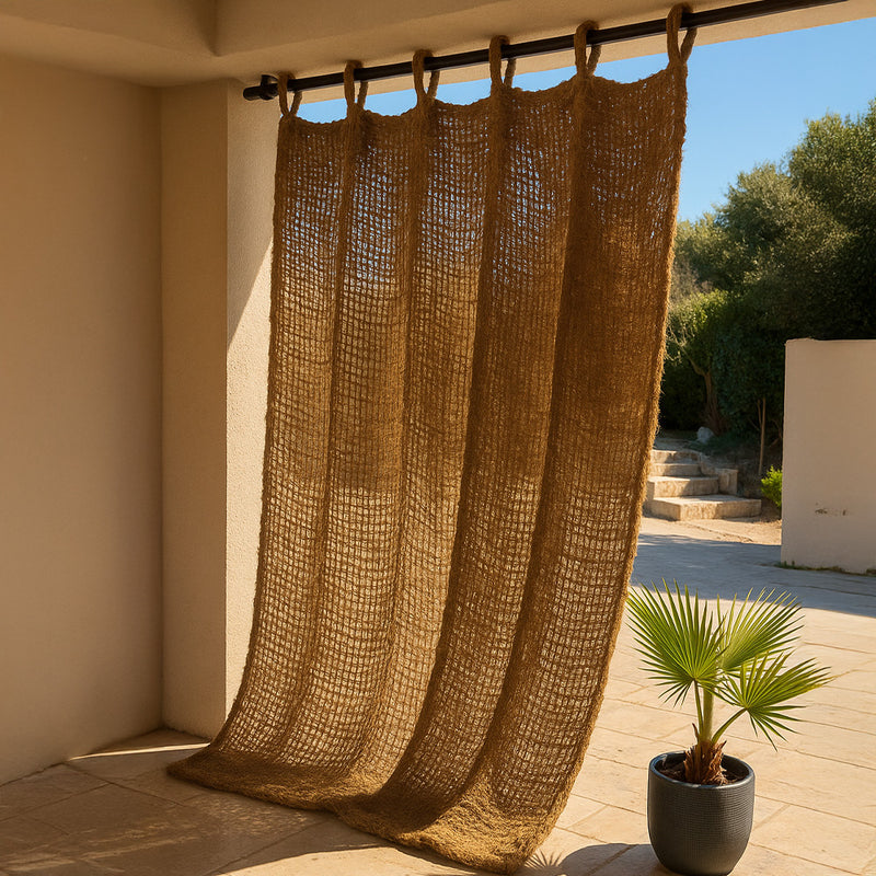 Shade Curtain Awning Coconut Fiber 2.1x2.0M – 100% Natural Shade Sail