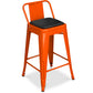 Cushion for Square Stool - Faux Leather - Stylix - gallery 4