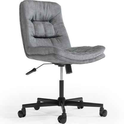 Upholstered Office Chair - Swivel - Catherine