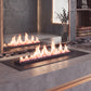 Decorative Electric Fireplace With Realistic Water Vapor Flame For Living Room 70cm Size