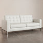Leather Upholstered Sofa - 2 Seater - Konel - gallery 10