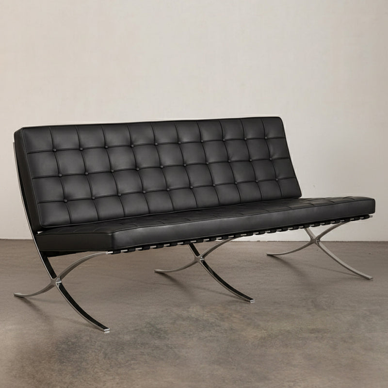 Leather Upholstered Sofa - 3 Seater - Town - gallery 11