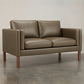 Designerska sofa Michael (2 miejsca) - ekoskóra