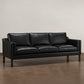 Designer-Sofa Benzion (3 Sitze) - Kunstleder