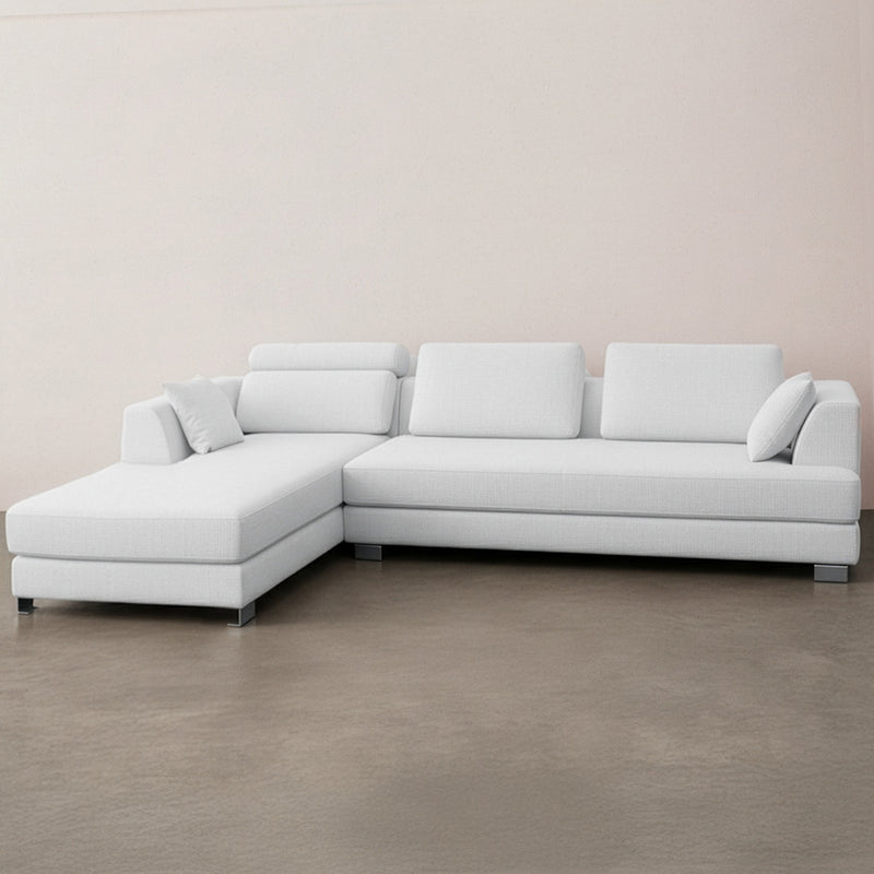 Due Mondo Designer-Sofa (3 Sitze) Boretti mit rechter Ecke