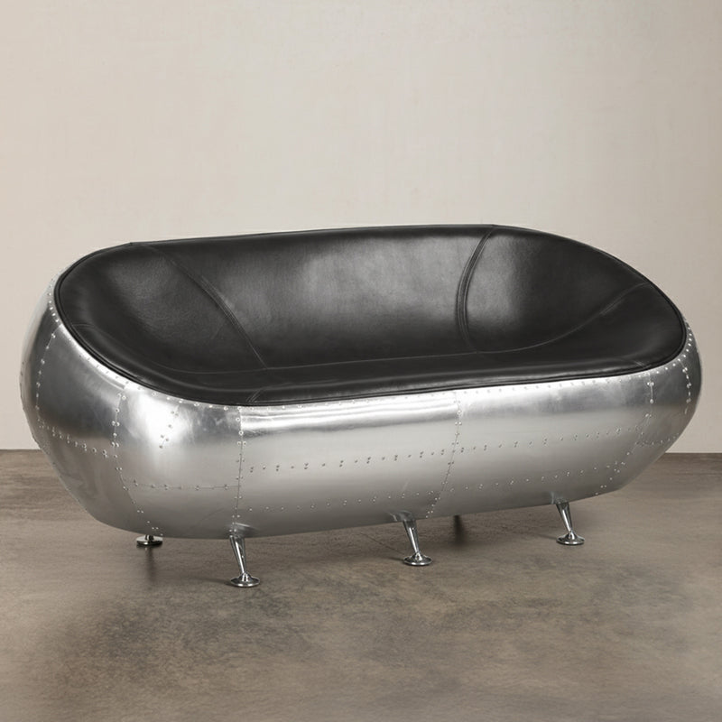 Egg Aviator-sofa i læder