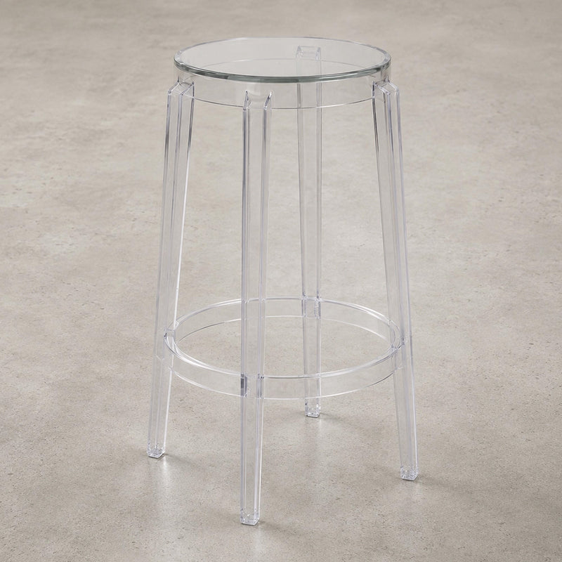 Sgabello dal design trasparente - 65cm - Arthur