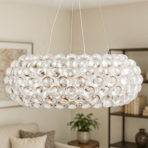 Ceiling Lamp - Crystal Globe Pendant Lamp - 50cm - Savoni - gallery 2