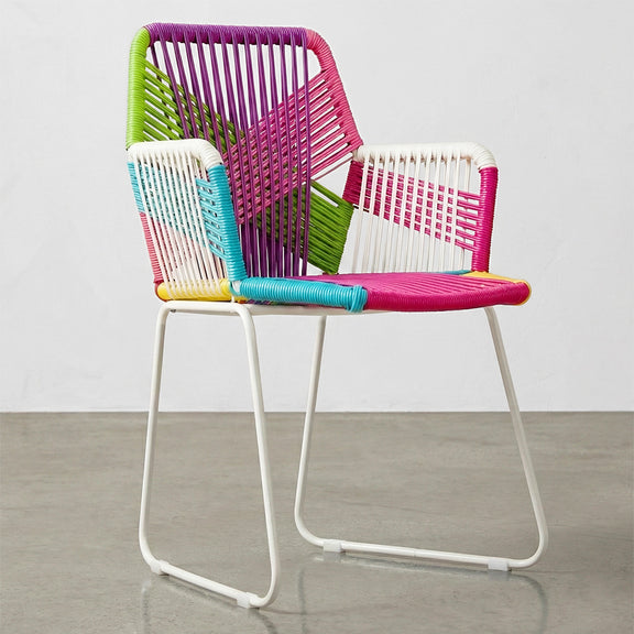 Outdoor Chair with Armrests - Garden Chair - Multicoloured - Frony - gallery 13