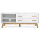 Mueble de TV de madera escandinavo